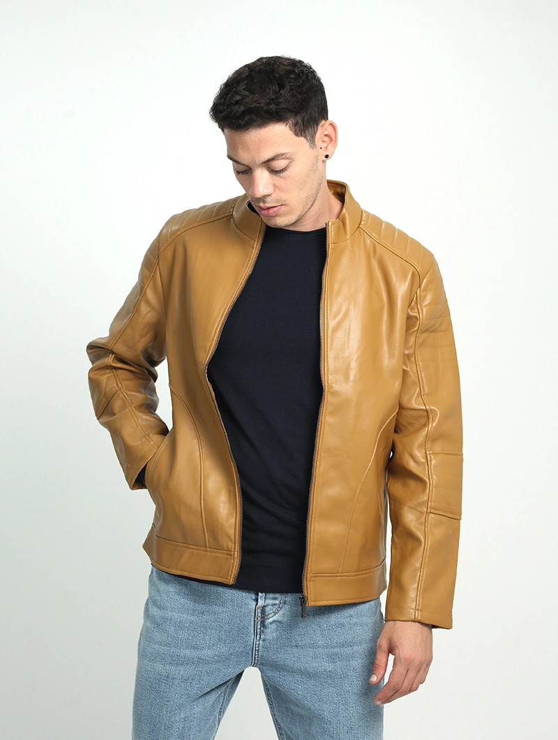 Blouson en cuir